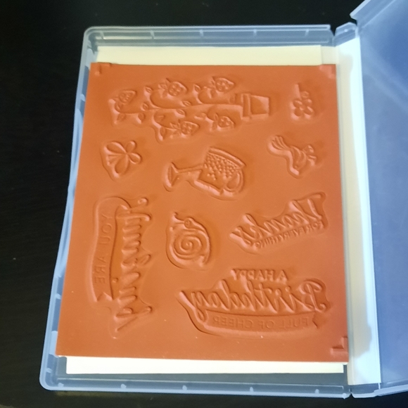 Springtime Stroll Rubber Cling mount stamp set - Picture 2 of 2